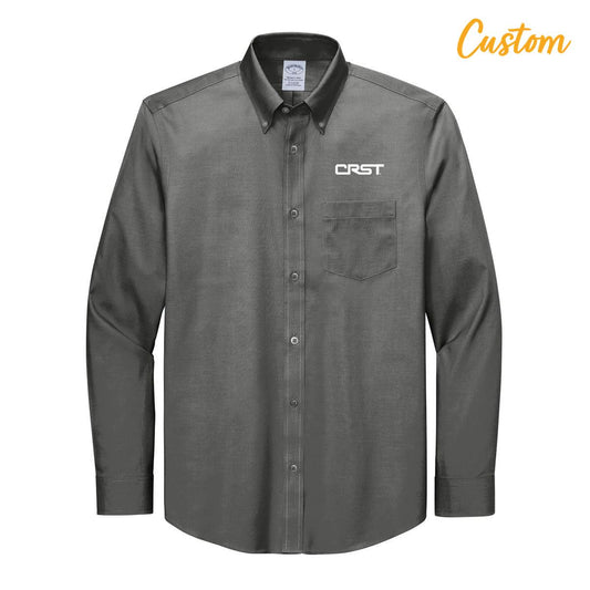 CRST Brooks Brothers® Wrinkle-Free Stretch Pinpoint Shirt