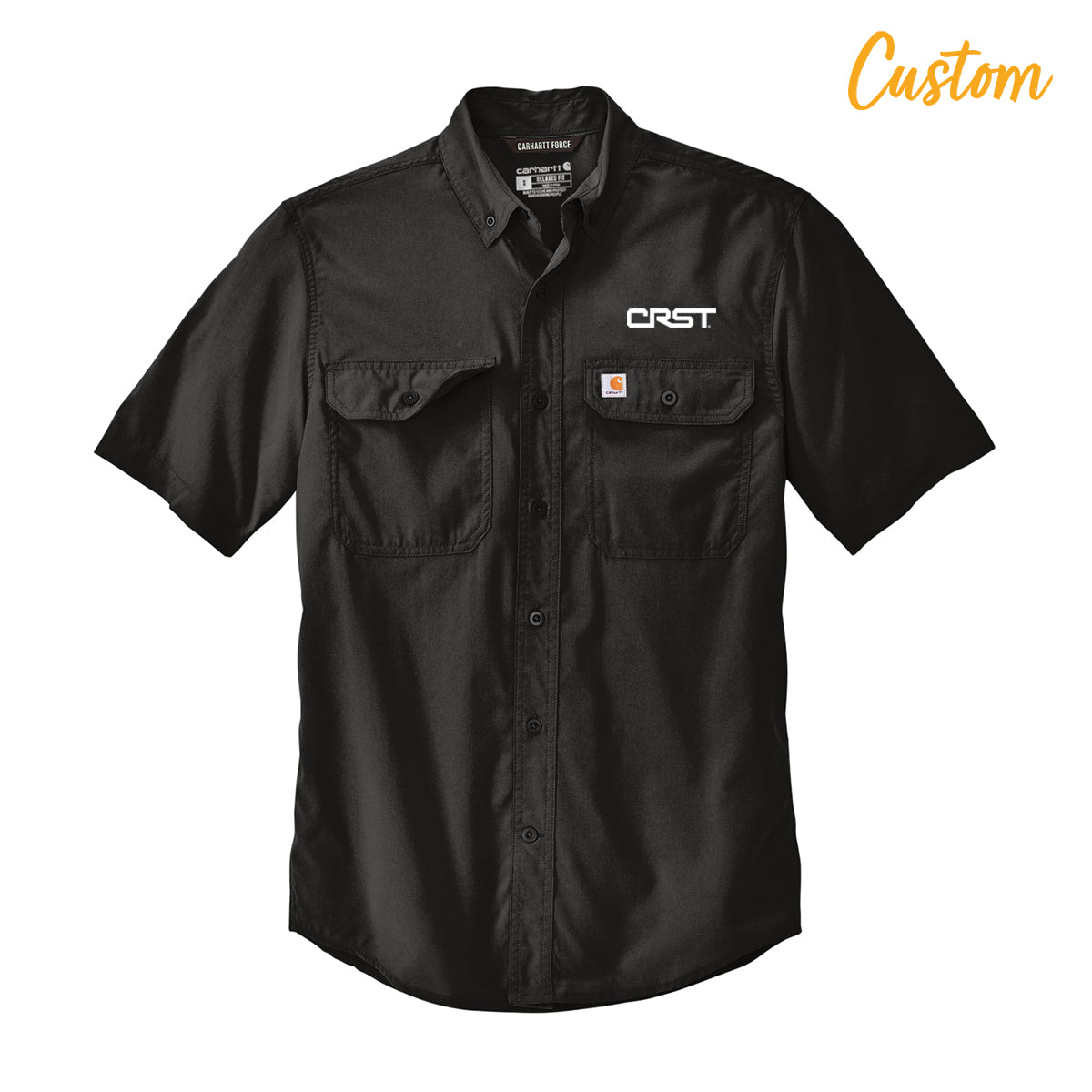 CRST Carhartt Force® Solid Short Sleeve Shirt