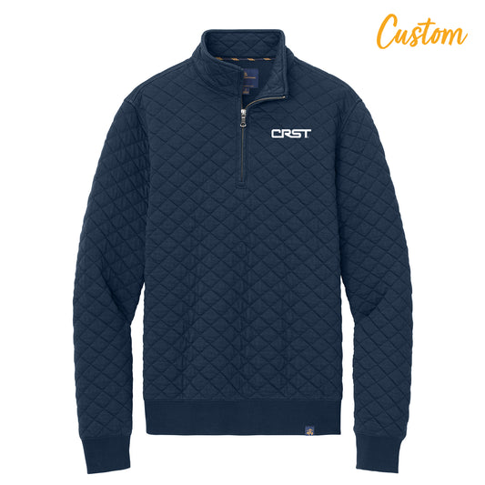CRST Brooks Brothers® Diamond Quilt 1/4-Zip