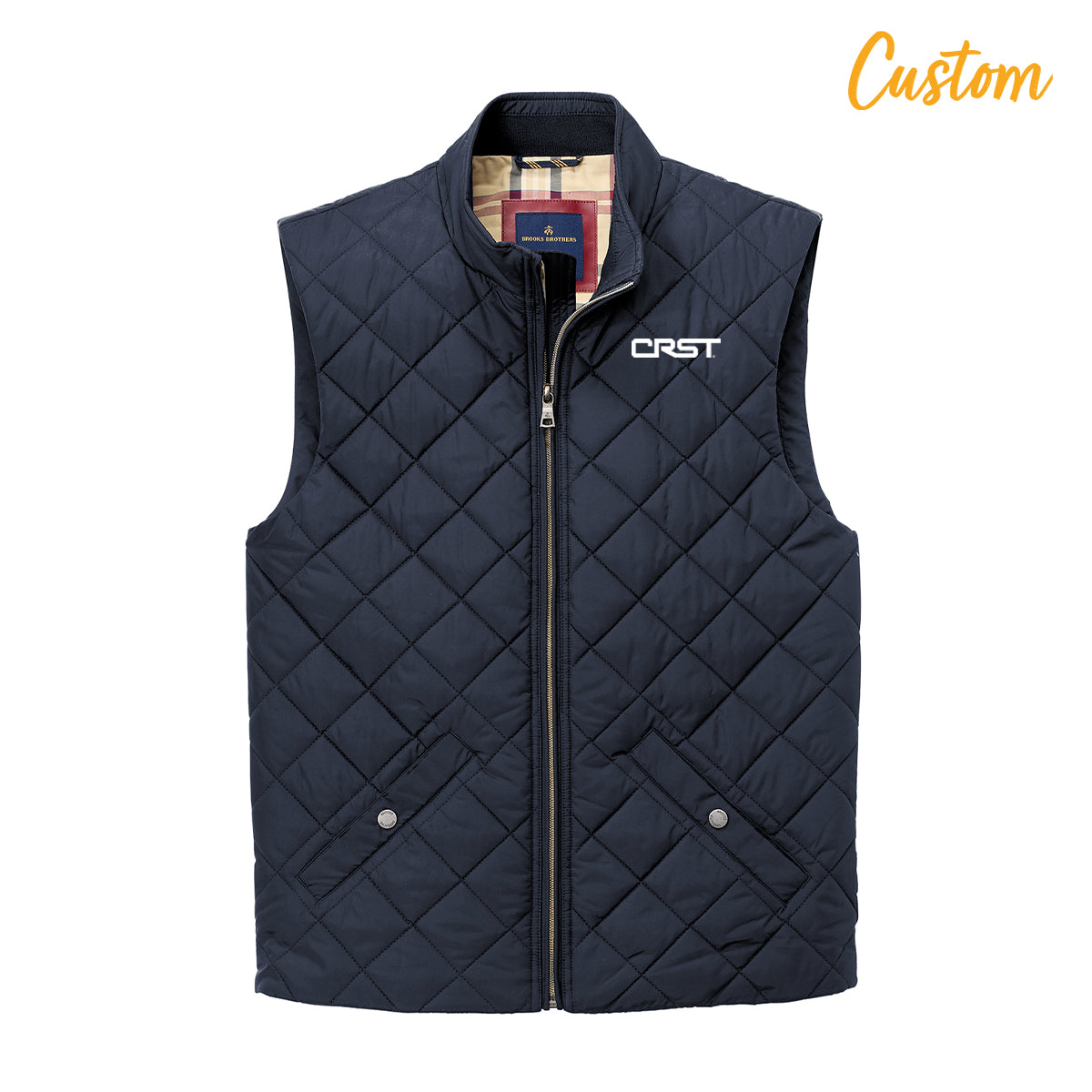 CRST Brooks Brothers Quilted Vest
