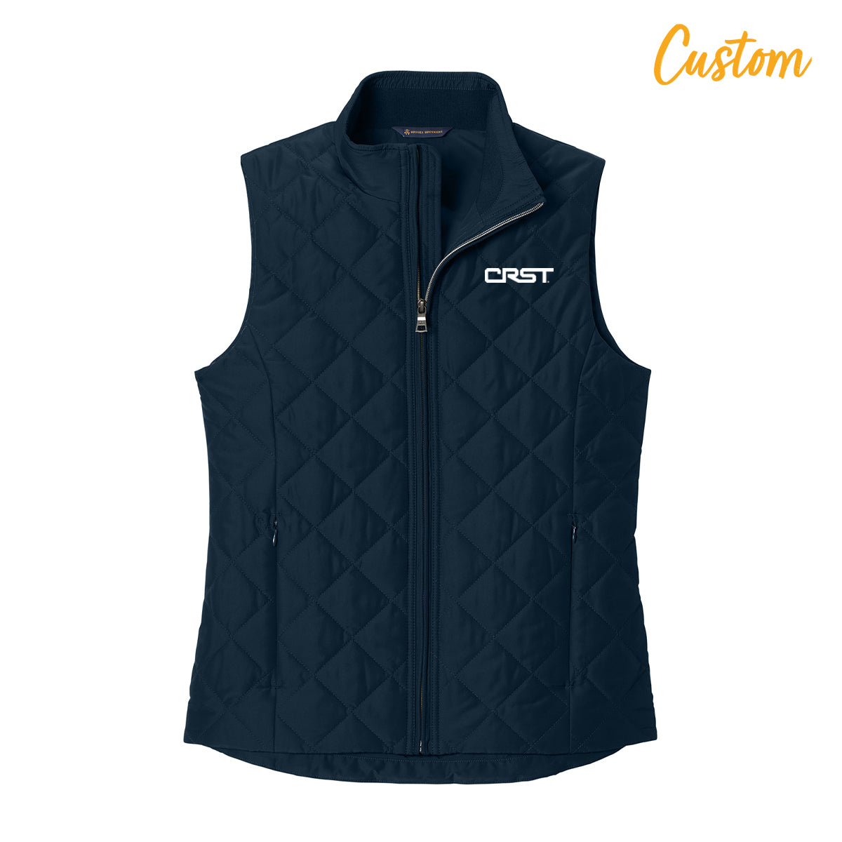 CRST Brooks Brothers Ladies Quilted Vest