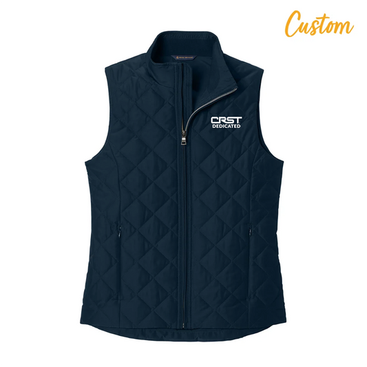 CRST Brooks Brothers Ladies Quilted Vest
