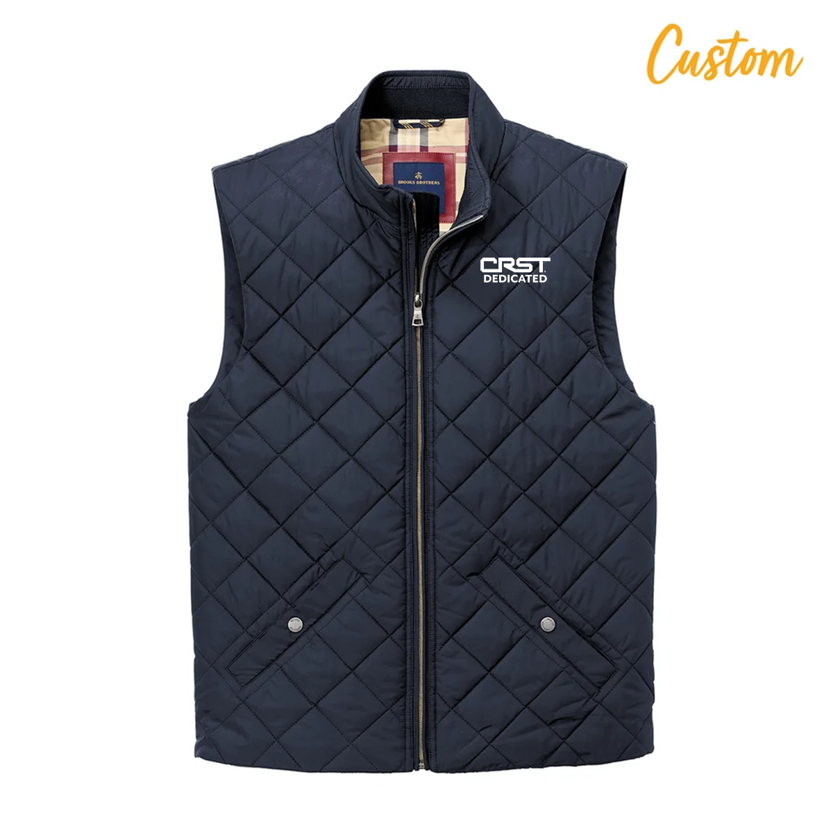CRST Brooks Brothers Quilted Vest