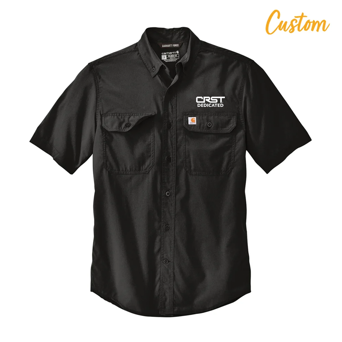 CRST Carhartt Force® Solid Short Sleeve Shirt