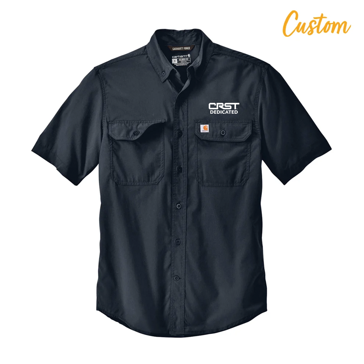 CRST Carhartt Force® Solid Short Sleeve Shirt