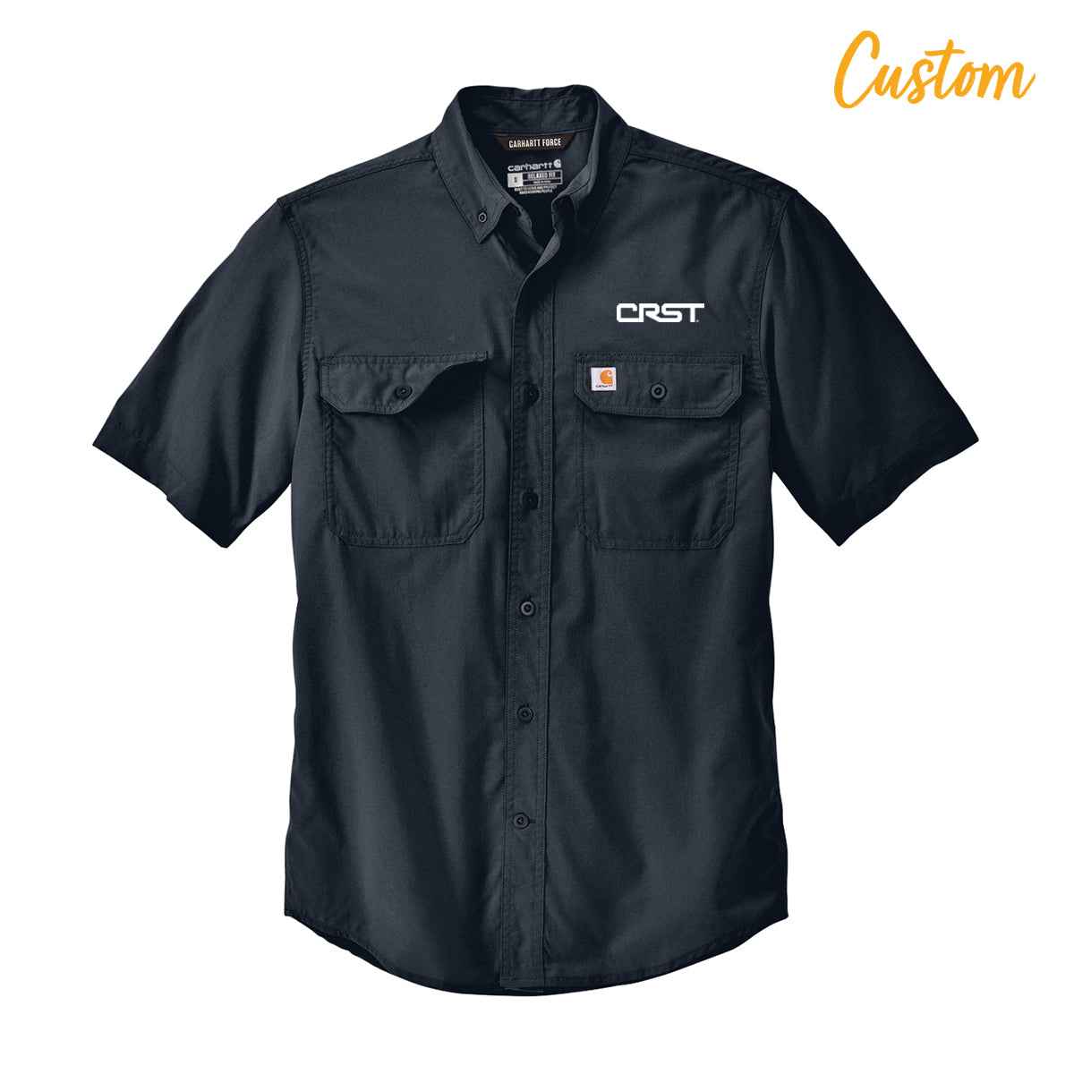 CRST Carhartt Force® Solid Short Sleeve Shirt