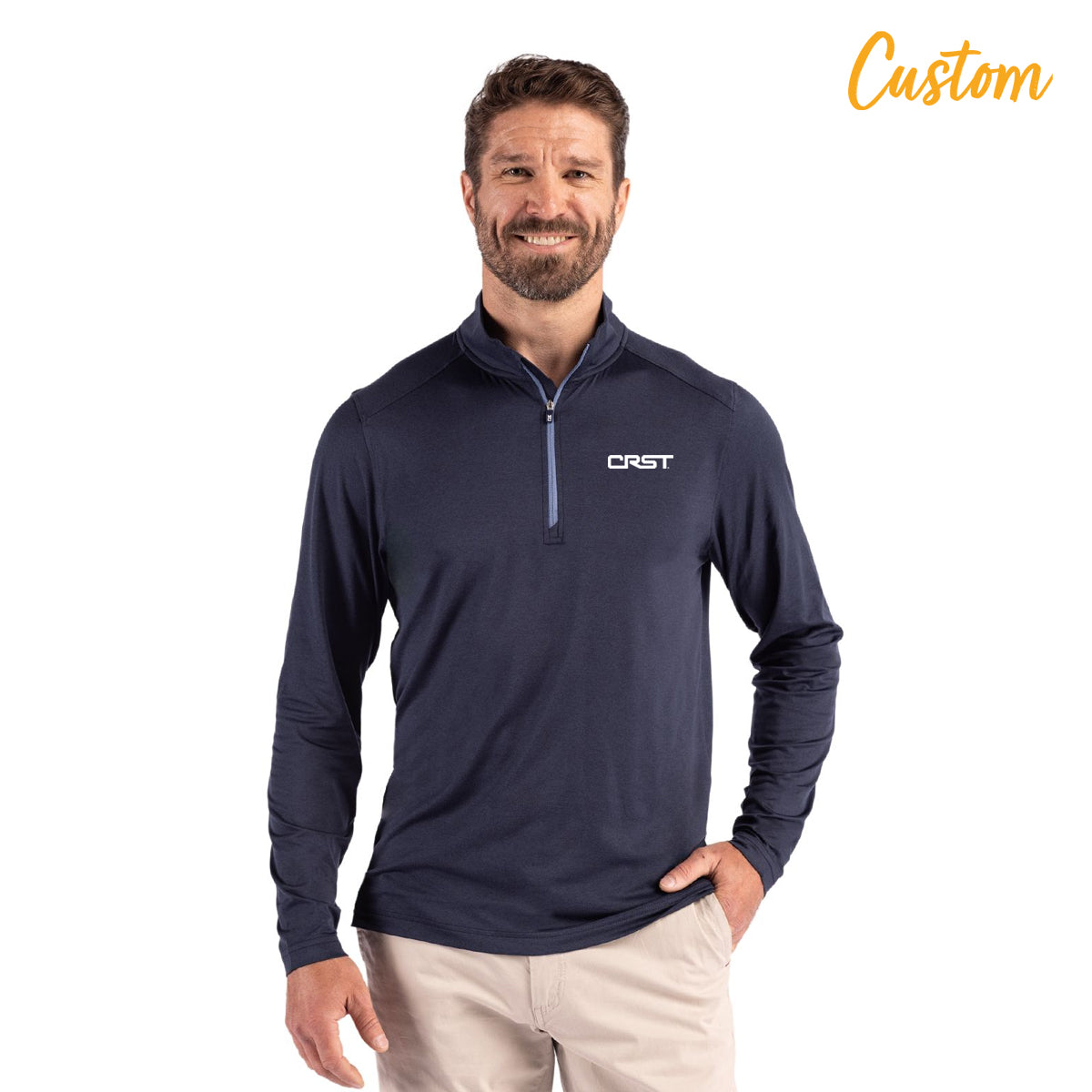 CRST Cutter & Buck Coastline 1/4 Zip