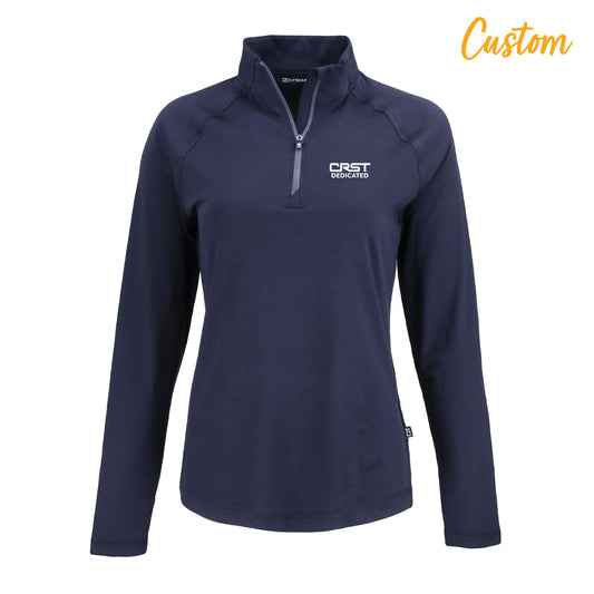 CRST Cutter & Buck Ladies Coastline 1/4 Zip