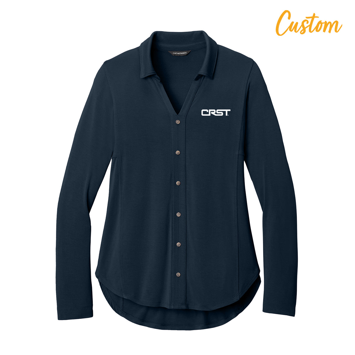 CRST Port Authority® Women’s Luxe Knit Button Tunic