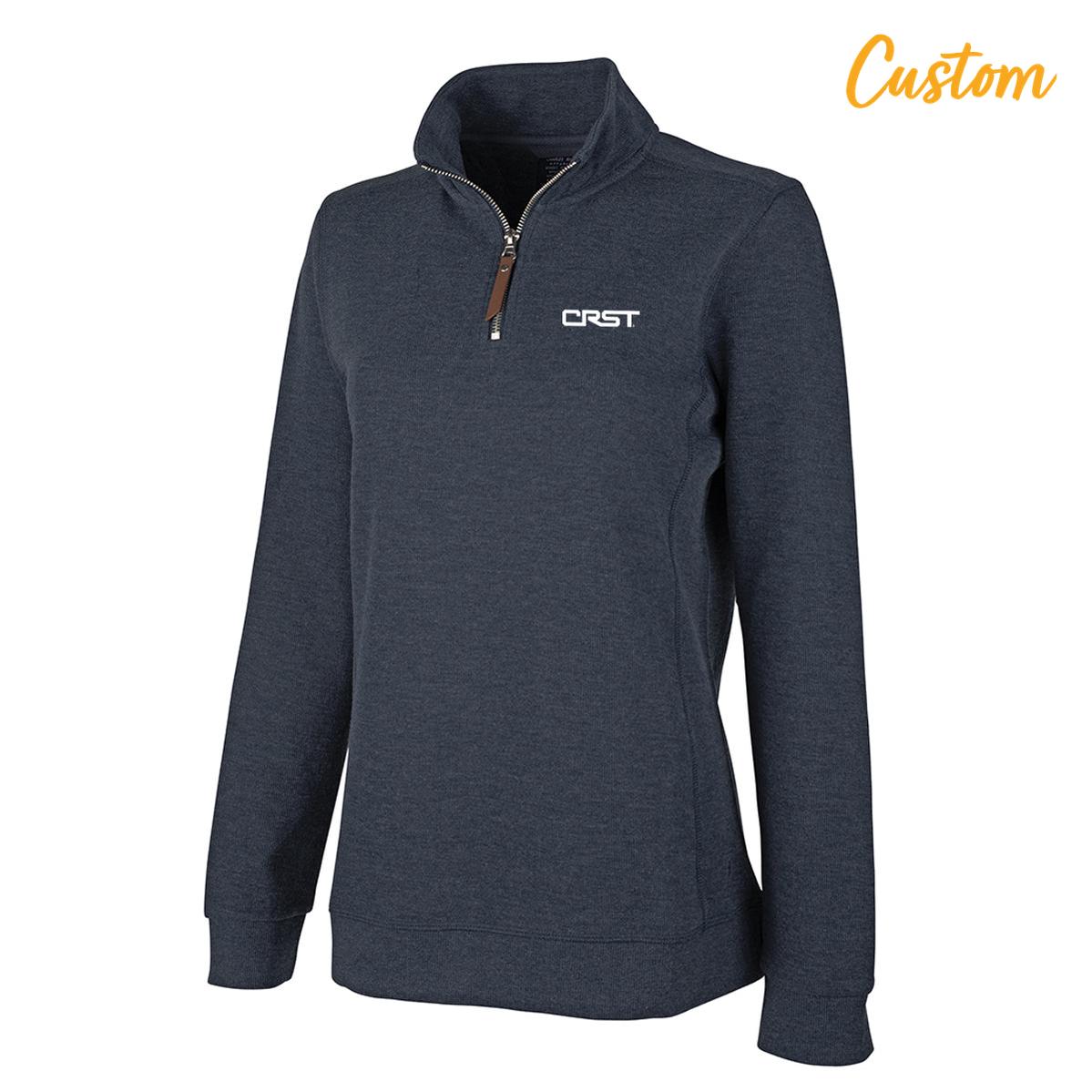 CRST Charles River Ladies Hudson 1/4 Zip